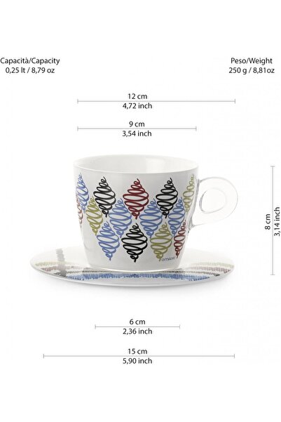 Omada Mugs and cups PLEXART Set of 2 mugs - Vortex