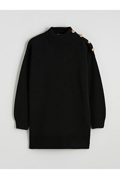 LC Waikiki Stand Collar Women's Knitwear Tunic