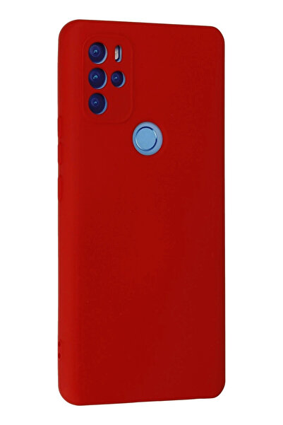 HarmonyAura General Mobile Gm 21 Pro Case Nano Velvet Silicone Inside - Red