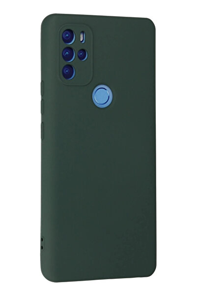 HarmonyAura General Mobile Gm 21 Pro Case Nano Velvet Silicone Inside - Dark Green
