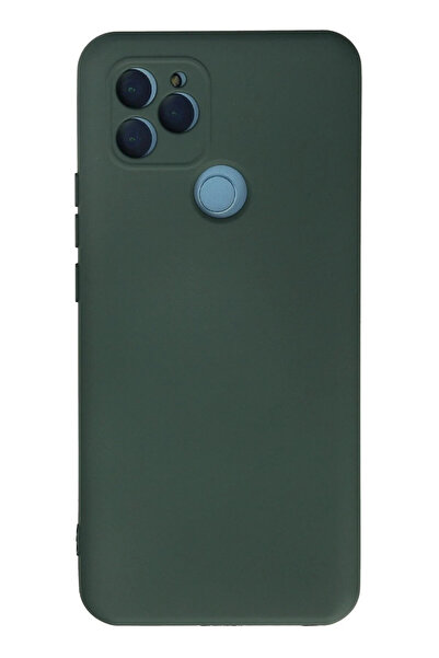 HarmonyAura General Mobile Gm 21 Case Nano Velvet Silicone Inside - Dark Green