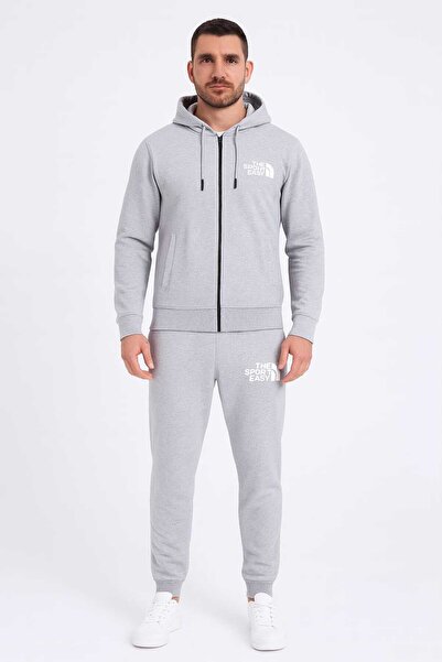 ANATOLIATEKSTILE Ανδρική φόρμα – Φούτερ με κουκούλα και παντελόνι – Υψηλής πο...