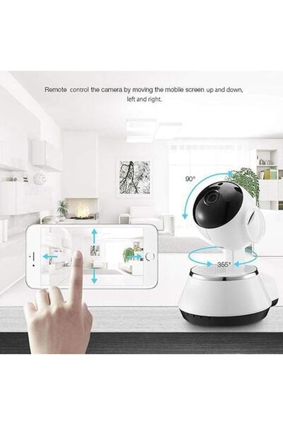 Twinkle Mart 720P/1080P HD WiFi Wireless IP Pan-Tilt CCTV Camera - Indoor