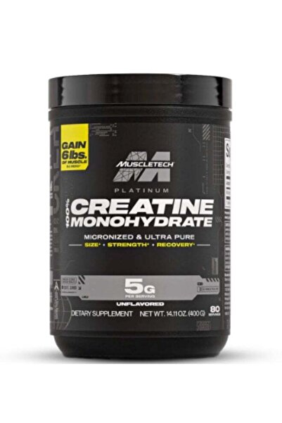 MUSCLETECH Platinum 100% Creatine 80 servings unflavored 400 G