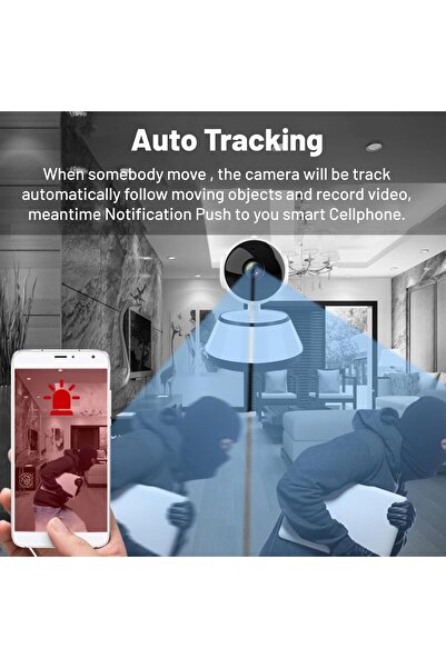 Twinkle Mart Indoor Surveillance Camera V380 PRO — 5X Digital Zoom, 2-Way Talk, Local & Cloud Storage