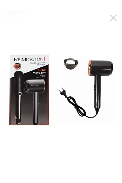 REIMIOGTON 2-in-1 Hair Dryer and Straightener Set, Multifunctional for Home Styling 220 C