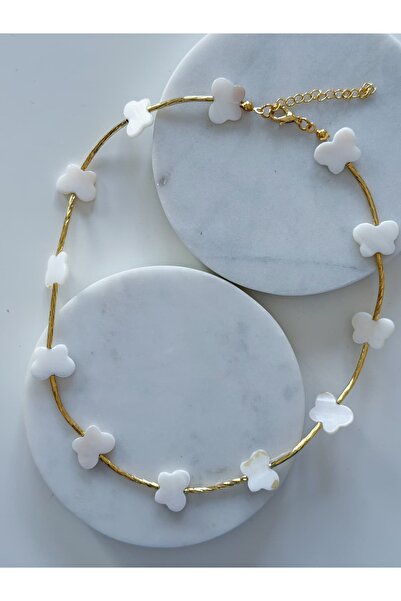 CHARMLUCKY Butterfly Stick Necklace