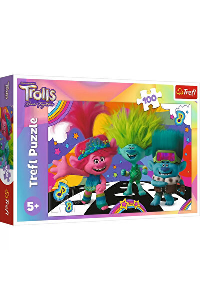 Trefl PUZZLE 100 TROLLS THE WONDERFUL WORLD OF TROLLS
