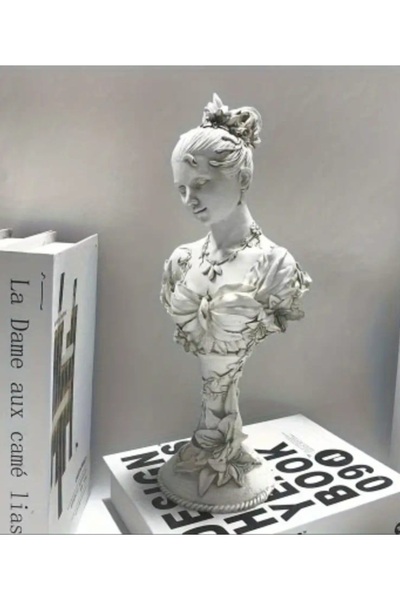 Yaratıcı sanatlar atölyesi Antik Roma Figürleri Dekoratif Büst Serisi Taş Dök...