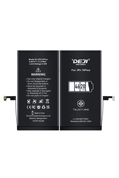 Deji Baterie Compatibila Iphone 15 Plus Capacitate Marita (4620 mAh) -