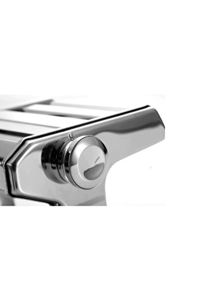 KlaussTech Manual Spaghetti and Noodle Machine, Stainless Steel, Easy to Clean, Adjustable Roller