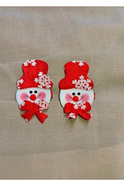JHTshop Baby Girl Santa Claus New Year's Eve Gift Set of 2 Clip Buckle