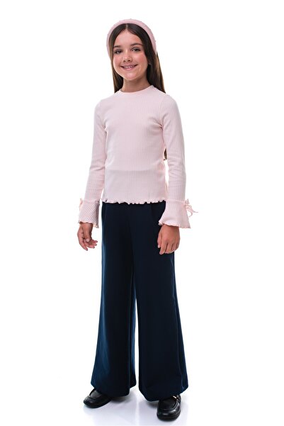 SUZIE Girls' pink cotton blouse