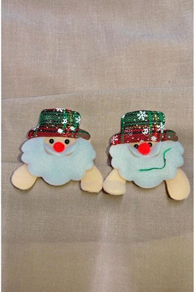 JHTshop Baby Girl Santa Claus New Year's Eve Gift Set of 2 Clip Buckle