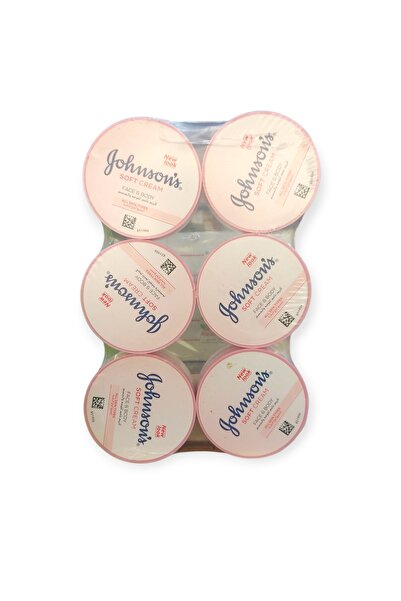 Johnson Johnson's Smoothing Face & Body Cream - 200ml * 6 pieces