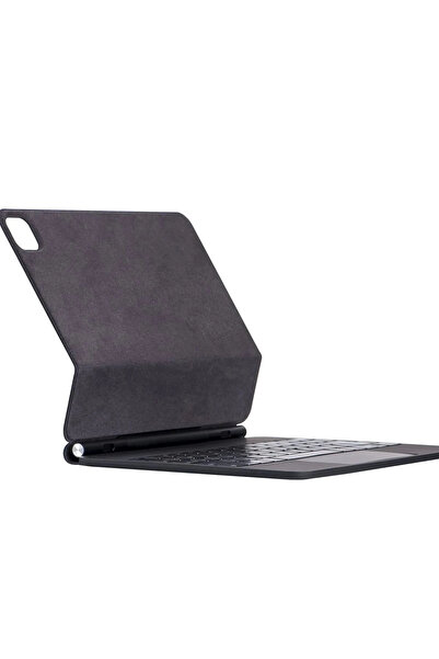 HarmonyAura iPad Pro 13 (2024) Case X9P Magic Tablet Case with Magnetic Keyboard - Black