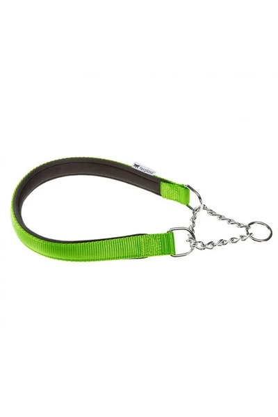 Ferplast طوق دايتونا سي إس إس شبه قابل للسحب مع حشوة ناعمة، اللون: أخضر، الأب...