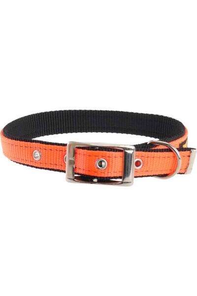 Ferplast طوق CF مزدوج برتقالي 37-45 سم × 25 مم