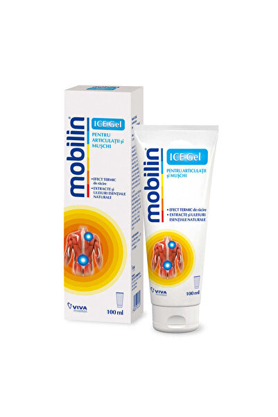 Viva Pharma Τζελ για αρθρώσεις και μύες, 100 ml, Mobilin Ice