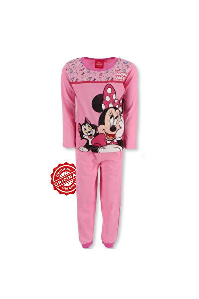 Mickey & Friends Pijama lungă pentru copii, set din bumbac, Disney Minnie Mou...