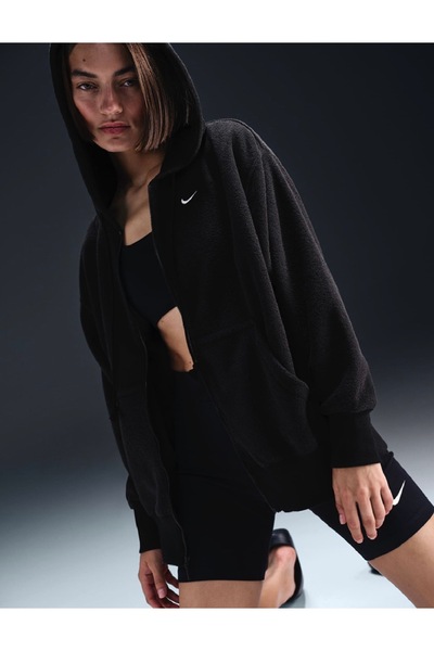Nike Phoenix Fleece Oversized Kadın Sweatshirt (HAVLU KUMAŞ)