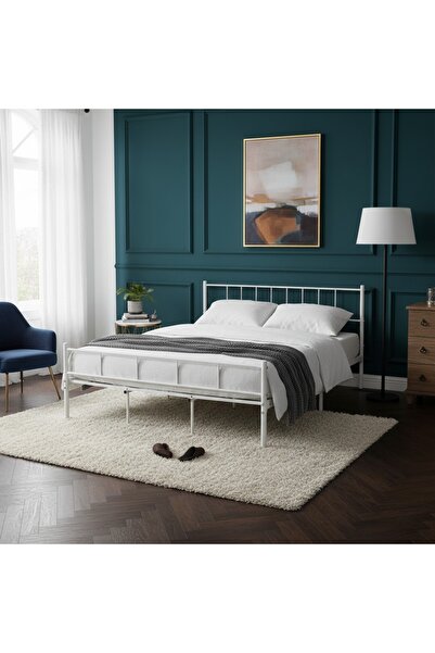 DEC4 Iron bed with a strong metal base, 200*180cm