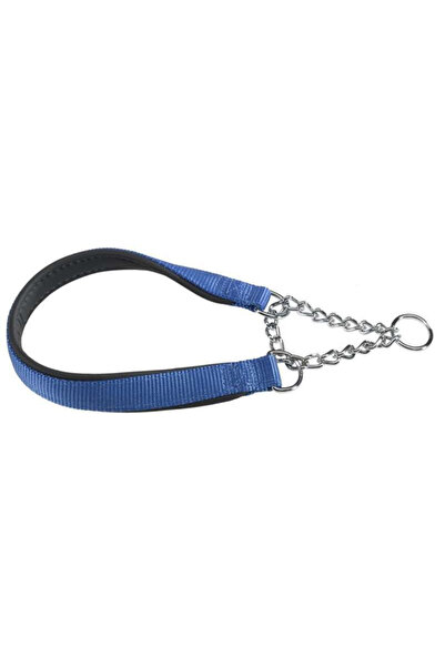 Ferplast طوق دايتونا سي إس إس شبه قابل للسحب مع حشوة ناعمة، اللون: أزرق، الأب...