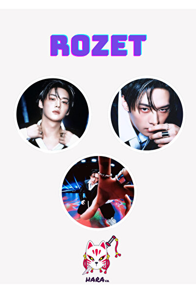 Hara Company Stray Kids Kpop Karma Albüm Karma Versiyonu Lee Know Rozet Seti ...