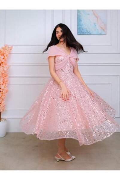 Aljouri Cloud Sparkle Dress
