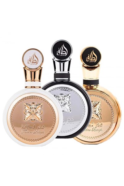 lattafa Set of 3 perfumes: Fakhar Woman 100 ml, Fakhar Man 100 ml and Fakhar Gold 100 ml
