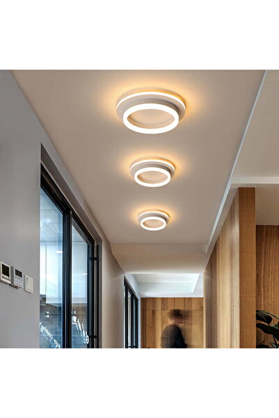 luminastar Round LED Chandelier, 30W, white, 3000K/4000K/6000K