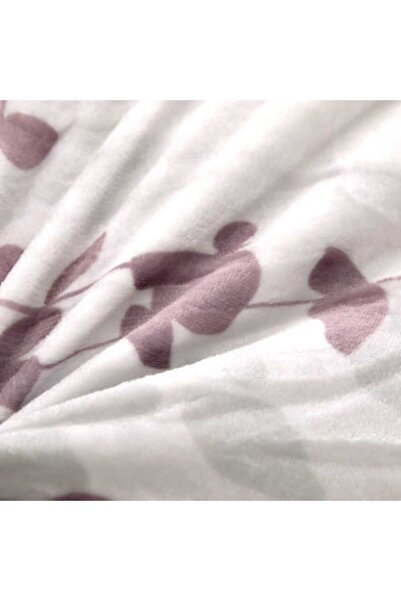 Cannon Canon Flannel Floral Bedspread with Sewn Filling 240x260cm 6 Pieces Double Size Donna