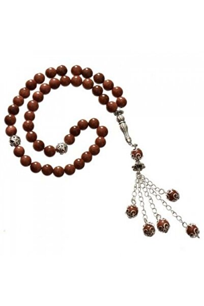 Eagal مسبحة صلاة من الحجر الطبيعي - بني فاتح