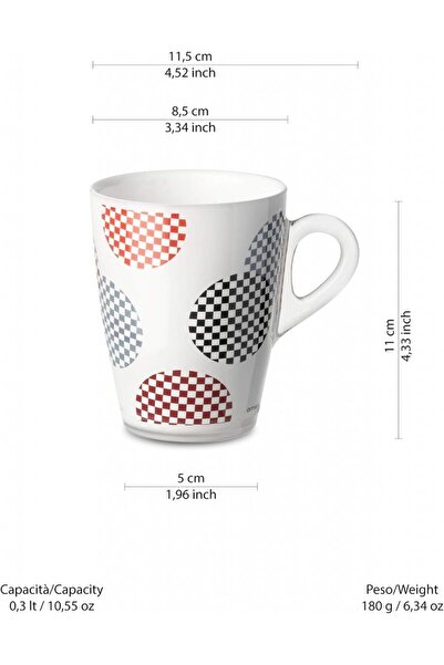 Omada Cani si cesti - PLEXART Set 2 cani - Stone