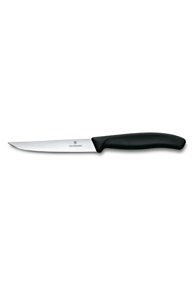 Victorinox Swiss Classic Steak Knife 6.7203, Straight Blade 11 cm, Black