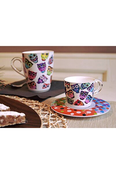 Omada Mugs and cups - PLEXART Set of 2 mugs - Owl