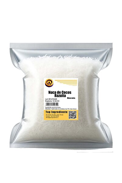 Top Ingrediente Grated Coconut, Extra Grated Coconut - 500g