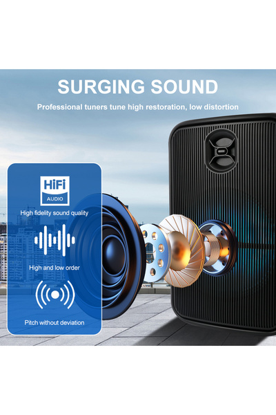 singe ZQS12155 15" Professional DJ Karaoke Wireless Trolley Speaker with Microphone- 1000W