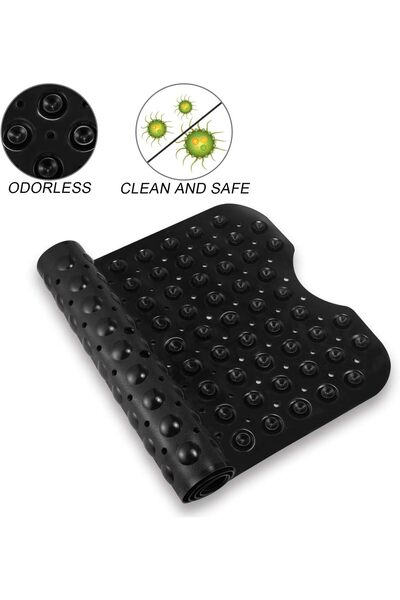 Primo Plus Bath Tub Mat Non-Slip and Extra Large, Bathtub Mat, Machine Washable Bathroom Mats with Drain Holes