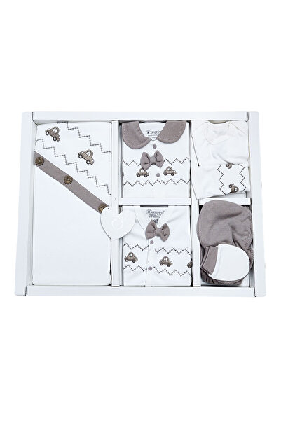 fantasialand Ten-piece white cotton newborn set
