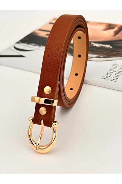 Mynoa Gold Buckle Women's Belt, Jacket Belt, Trouser Belt, Shirt Belt.