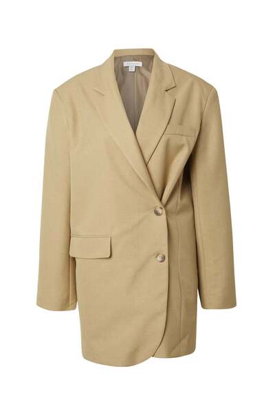 TopShop Dad blazer dress in beige Blazer Women