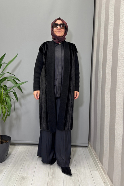 Ghisa Cardigan Black 5Kgshrk3050