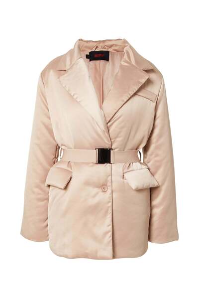 MISSPAP Padded Belted Blazer Jacket Blazer Women