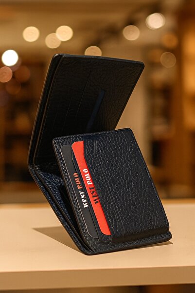 NEWFULL Men's Side Wallet Snake Leather Printed -Genuine Leather