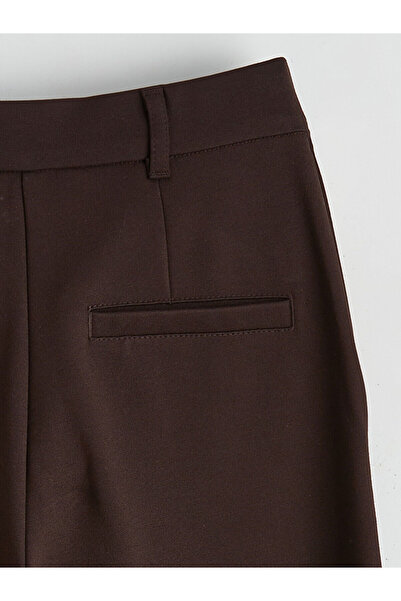 LC Waikiki Γυναικείο παντελόνι με φαρδύ πόδι LCWAIKIKI Classic Standard Fit