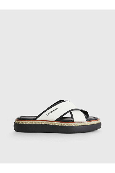 Calvin Klein FLATFM SLIDE W/ESP-C Ck Black Women