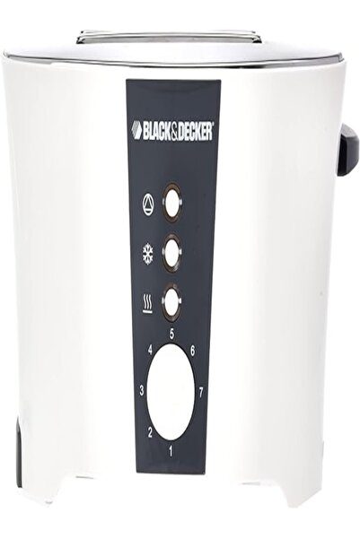 Black and Decker BLACK+DECKER 2-Slice Cool Touch Bread Toaster, 750W, Adjustable Browning Control, Defrost/Reheat.