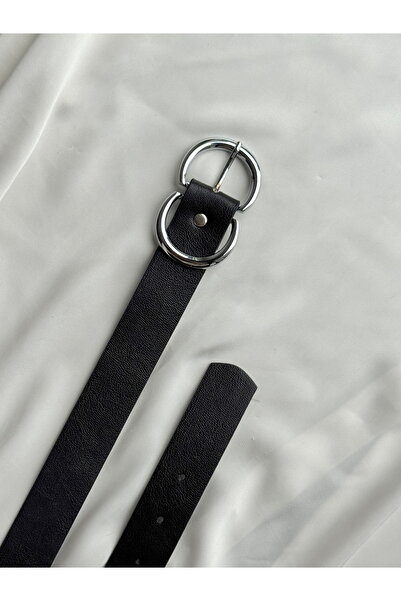 KIRASE Double Buckle Women's Trouser Belt, Coat Belt, Dress Belt, Shirt Belt Boy-110 En-3