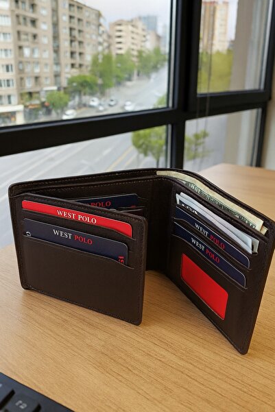 NEWFULL Men's Side Wallet Snake Leather Printed -Genuine Leather